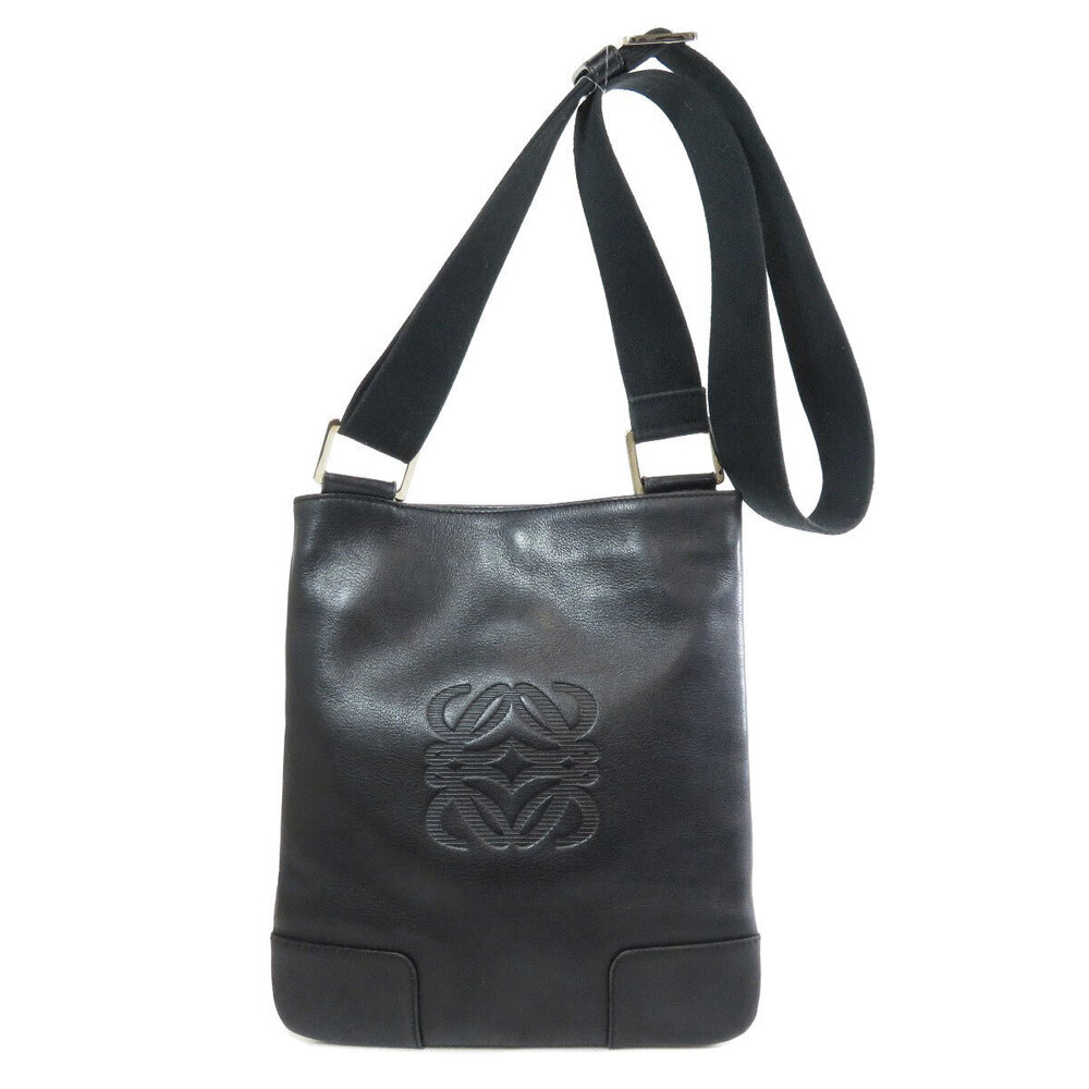 Loewe shoulder bag logo leather motif